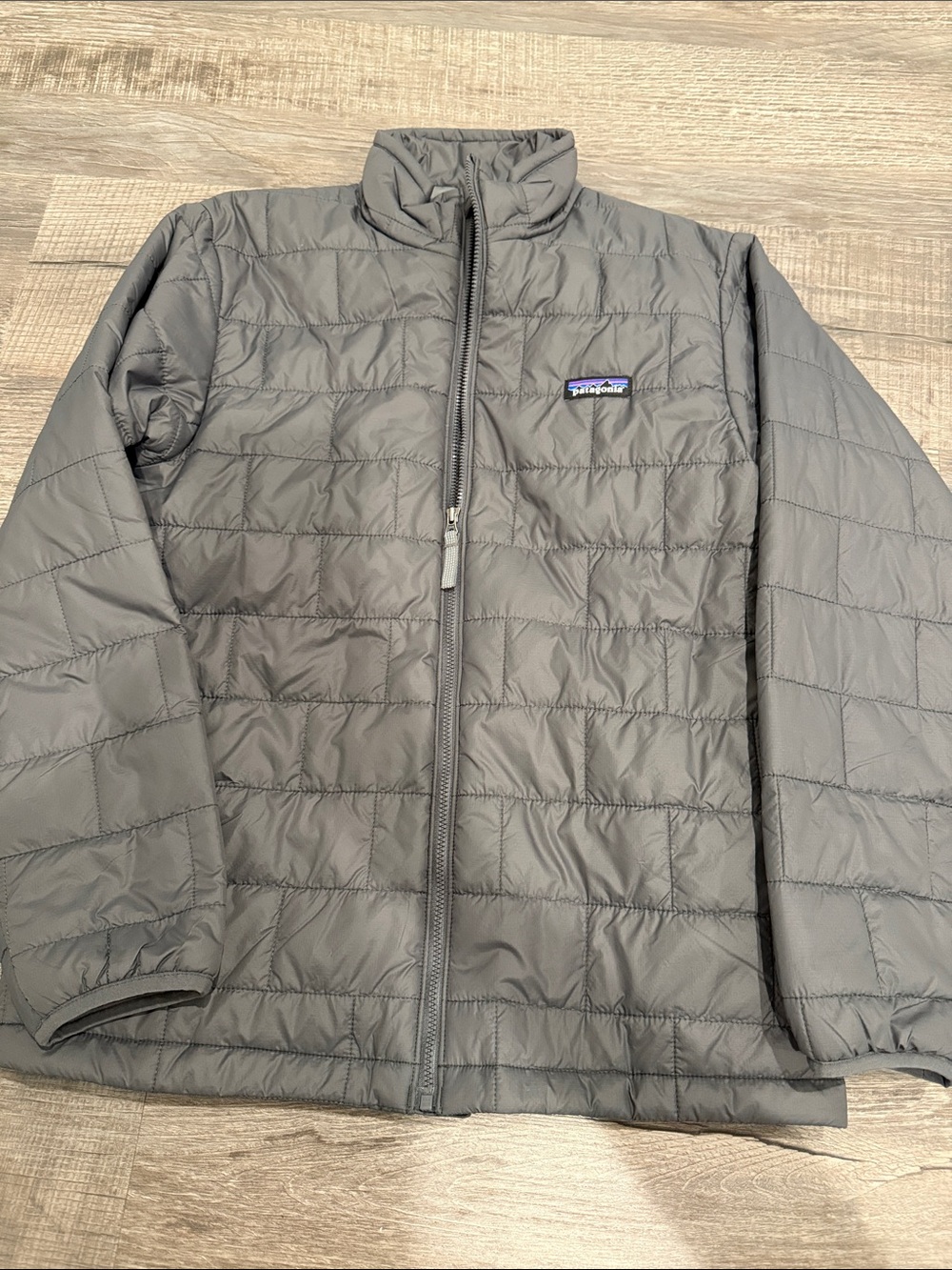Patagonia Quilted Light Weight Puffer Jacket - Gray